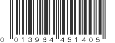 UPC 013964451405