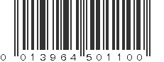 UPC 013964501100