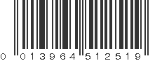 UPC 013964512519