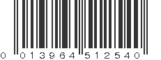 UPC 013964512540