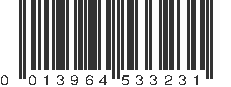 UPC 013964533231