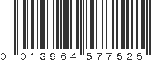 UPC 013964577525