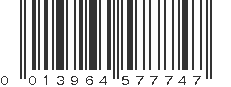 UPC 013964577747