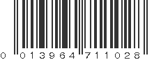 UPC 013964711028