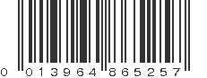 UPC 013964865257