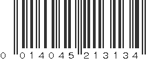 UPC 014045213134