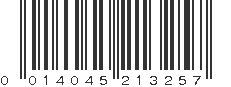 UPC 014045213257