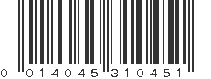 UPC 014045310451