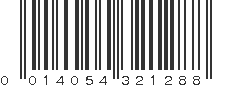 UPC 014054321288