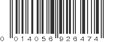 UPC 014056926474