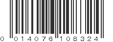 UPC 014076108324