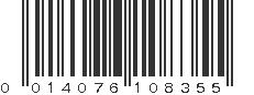 UPC 014076108355