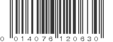 UPC 014076120630