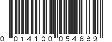 UPC 014100054689