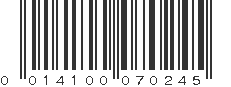 UPC 014100070245