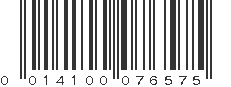 UPC 014100076575