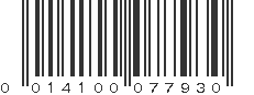 UPC 014100077930