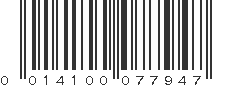 UPC 014100077947