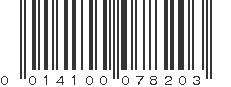 UPC 014100078203