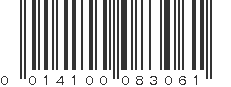 UPC 014100083061