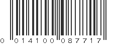 UPC 014100087717