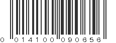 UPC 014100090656