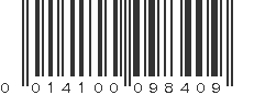 UPC 014100098409