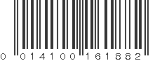 UPC 014100161882