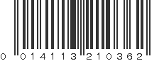 UPC 014113210362