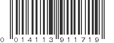 UPC 014113911719