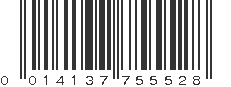 UPC 014137755528