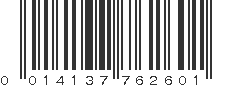 UPC 014137762601