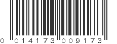 UPC 014173009173