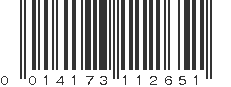 UPC 014173112651