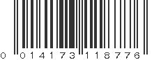 UPC 014173118776