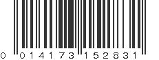 UPC 014173152831