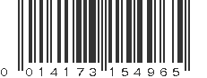 UPC 014173154965