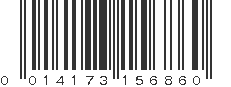 UPC 014173156860