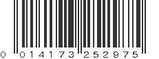 UPC 014173252975