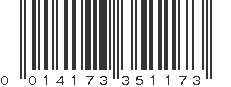 UPC 014173351173