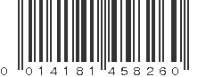 UPC 014181458260