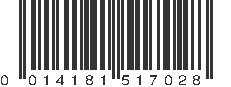 UPC 014181517028