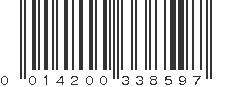 UPC 014200338597