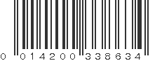 UPC 014200338634