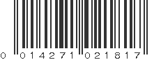 UPC 014271021817