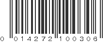 UPC 014272100306