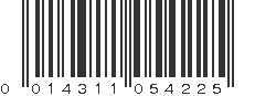 UPC 014311054225