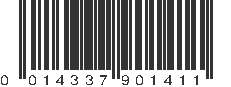 UPC 014337901411