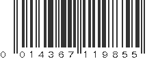 UPC 014367119855