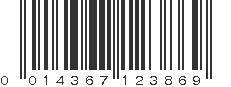 UPC 014367123869